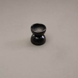 Black Clay Tiny Cups - Set of 4