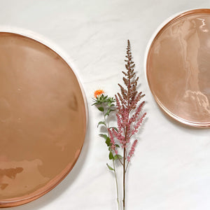 Round Copper Tray - Multiple Sizes