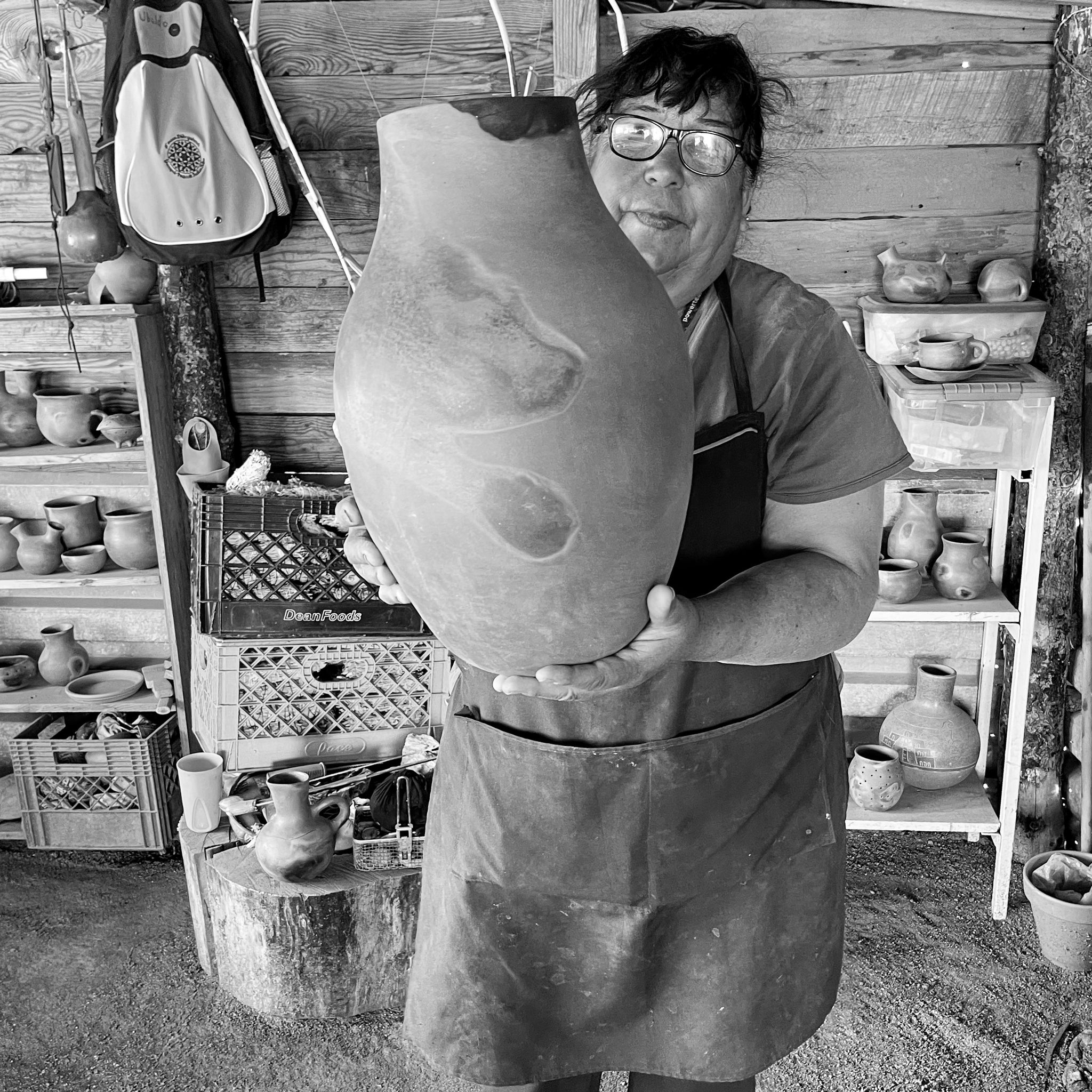 Daria Mariscal, master ceramicist of Baja, Mexico.