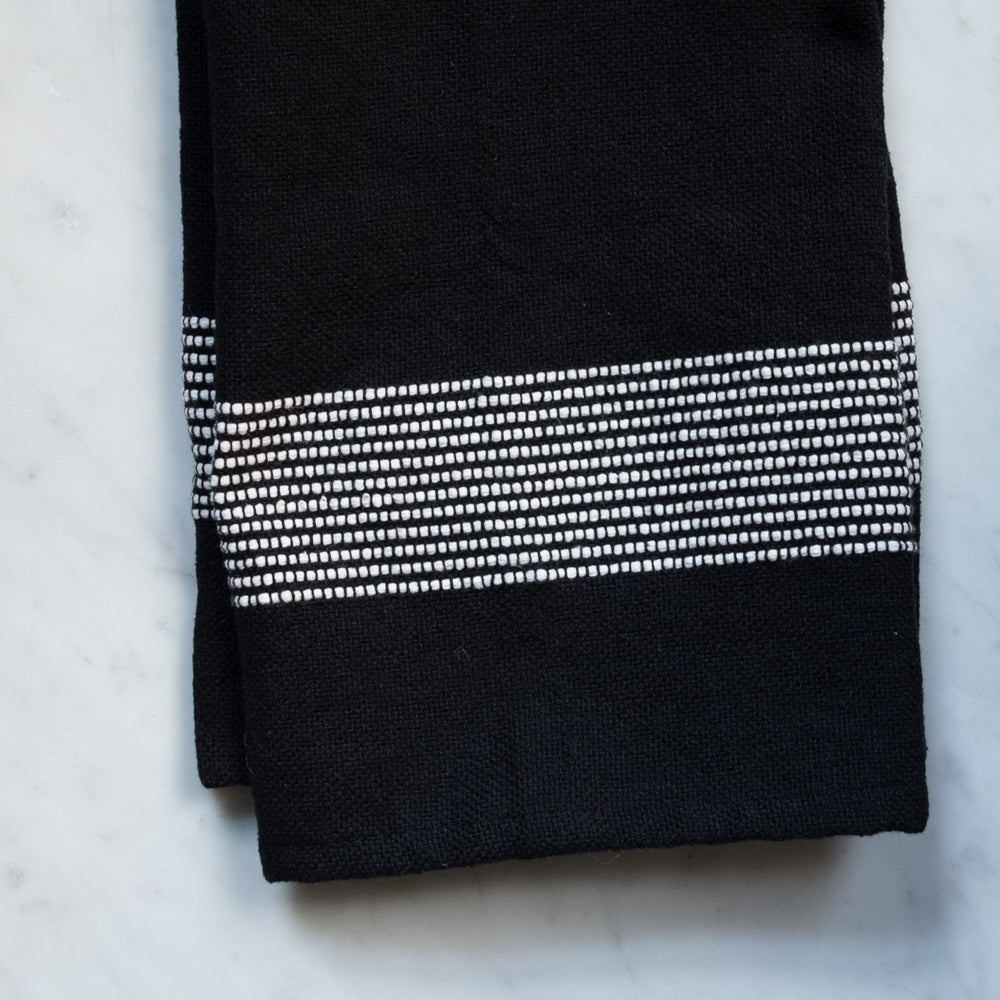 Oaxaca Hand Towel - Black – JAVIER STUDIO